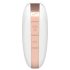 Satisfyer Love Triangle - okos léghullámos csiklóizgató (fehér)