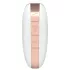 Satisfyer Love Triangle - App-vezérelt léghullámos csiklóizgató (fehér)