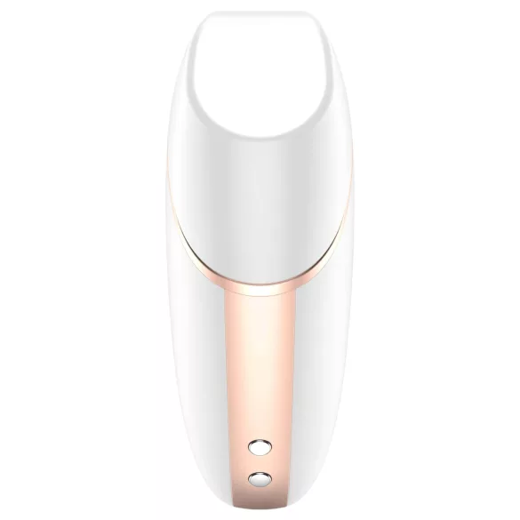 Satisfyer Love Triangle - App-vezérelt léghullámos csiklóizgató (fehér)