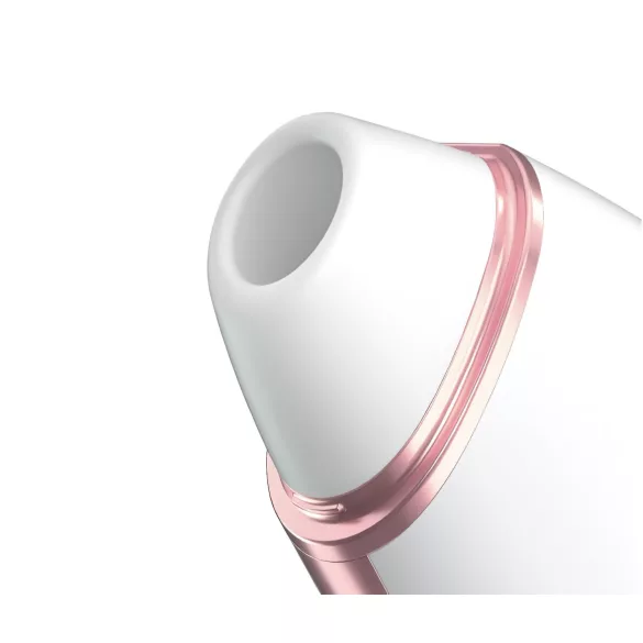 Satisfyer Love Triangle - App-vezérelt léghullámos csiklóizgató (fehér)