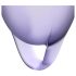 Satisfyer Feel Confident - menstruációs kehely szett (lila)