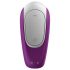 Satisfyer Double Fun - okos párvibrátor (lila)