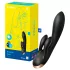 Satisfyer Double Flex - App-vezérelt csiklókaros vibrátor (fekete)