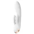 Satisfyer Double Flex - App-vezérelt csiklókaros vibrátor (fehér)