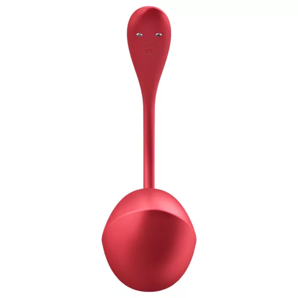 Satisfyer Shiny Petal - rádiós vibrációs tojás (piros)