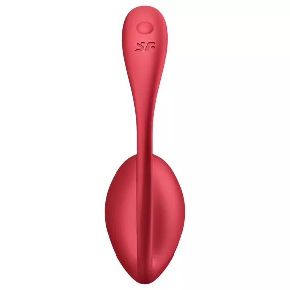 Satisfyer Shiny Petal - rádiós vibrációs tojás (piros)