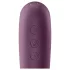 Satisfyer Dual Kiss - 2in1, hüvelyi és csikló vibrátor, csiklóizgató (lila)