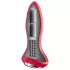 Satisfyer Rotator Plug 1 - gyöngyös anál vibrátor (piros)