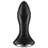 Satisfyer Rotator Plug 1 - gyöngyös anál vibrátor (fekete)