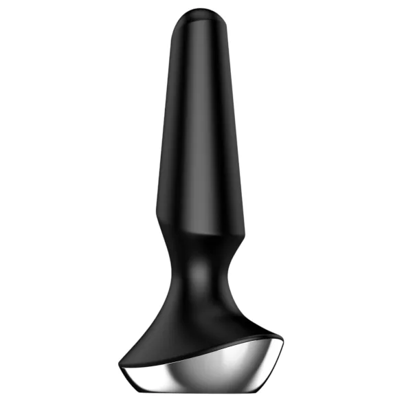 Satisfyer Plug-ilicious 2 – App-vezérelt análvibrátor (fekete)