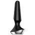 Satisfyer Plug-ilicious 2 – App-vezérelt análvibrátor (fekete)
