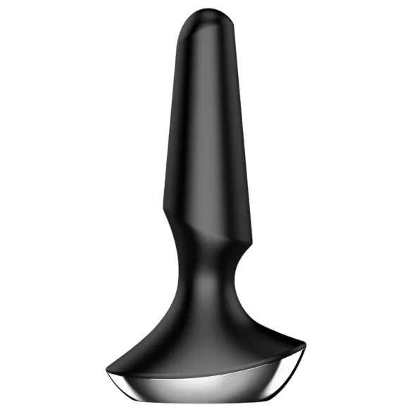 Satisfyer Plug-ilicious 2 – App-vezérelt análvibrátor (fekete)