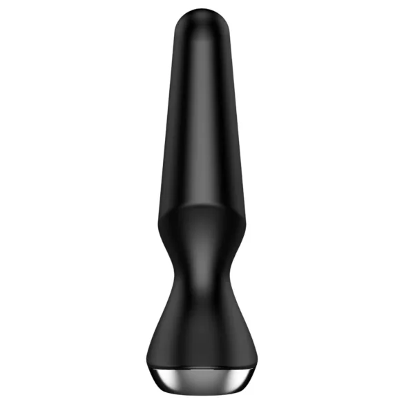 Satisfyer Plug-ilicious 2 – App-vezérelt análvibrátor (fekete)