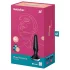 Satisfyer Plug-ilicious 2 – App-vezérelt análvibrátor (fekete)