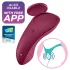Satisfyer Sexy Secret - okos vízálló bugyi vibrátor (piros)