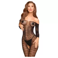 Penthouse Dreamy Diva - cikk-cakkos, carmen overál (fekete)