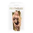Penthouse Hot Nightfall - hullámos, nyitott necc szett (fekete)