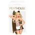 Penthouse Teaser - 3 részes szobalány jelmez (fekete-fehér)