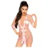 Penthouse Midnight Mirage - szatén köntös és tanga, szexi ruha (pink)