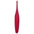 Satisfyer Twirling Fun - akkus, vízálló csikló vibrátor (piros)