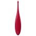 Satisfyer Twirling Fun - akkus, vízálló csikló vibrátor (piros)
