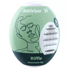   Satisfyer Egg Riffle - tojás maszturbátor férfiaknak (1 db)