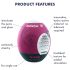 Satisfyer Egg Bubble - tojás maszturbátor (1db)