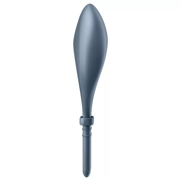 Satisfyer Bullseye - okos vibrációs péniszgyűrű (szürke)