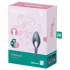 Satisfyer Bullseye - okos vibrációs péniszgyűrű (szürke)