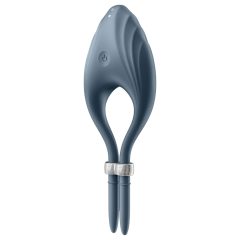   Satisfyer Duelist - akkus, vibrációs péniszgyűrű (szürke)
