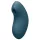 Satisfyer Vulva Lover 2 - akkus léghullámos csikló vibrátor (kék)
