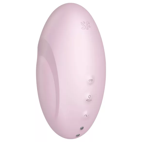 Satisfyer Vulva Lover 3 - akkus, léghullámos csiklóizgató (pink)