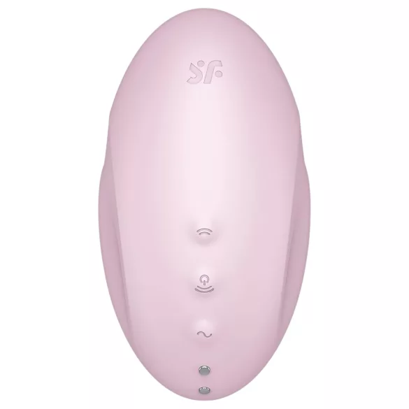 Satisfyer Vulva Lover 3 - akkus, léghullámos csiklóizgató (pink)