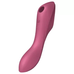   Satisfyer Curvy Trinity 3 - léghullámos 2in1 vibrátor (piros)