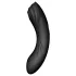 Satisfyer Curvy Trinity 4 - léghullámos 2in1 vibrátor (fekete)