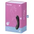 Satisfyer Curvy Trinity 4 - léghullámos 2in1 vibrátor (fekete)