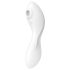 Satisfyer Curvy Trinity 5+ - okos 2in1 vibrátor (fehér)