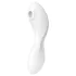 Satisfyer Curvy Trinity 5+ - okos 2in1 vibrátor (fehér)