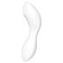 Satisfyer Curvy Trinity 5+ - okos 2in1 vibrátor (fehér)