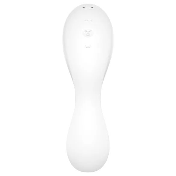 Satisfyer Curvy Trinity 5+ - okos 2in1 vibrátor (fehér)