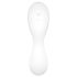 Satisfyer Curvy Trinity 5+ - okos 2in1 vibrátor (fehér)