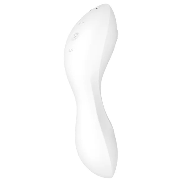 Satisfyer Curvy Trinity 5+ - okos 2in1 vibrátor (fehér)
