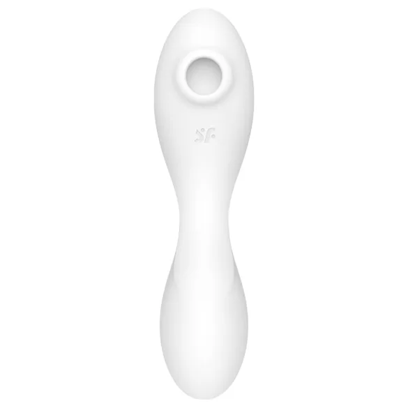 Satisfyer Curvy Trinity 5+ - okos 2in1 vibrátor (fehér)