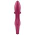 Satisfyer Embrace Me - akkus, csiklókaros vibrátor (piros)