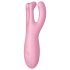 Satisfyer Threesome 4 - okos csikló vibrátor (pink)