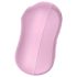 Satisfyer Cotton Candy - akkus léghullámos csikló vibrátor (lila)