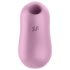 Satisfyer Cotton Candy - akkus léghullámos csikló vibrátor (lila)