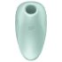Satisfyer Pearl Diver - léghullámos csikló vibrátor (menta)