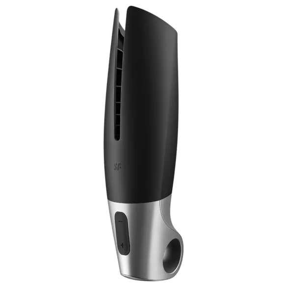 Satisfyer Power – App-vezérelt maszturbátor, férfiaknak (fekete)