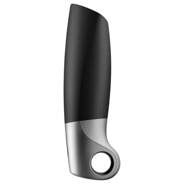 Satisfyer Power – App-vezérelt maszturbátor, férfiaknak (fekete)